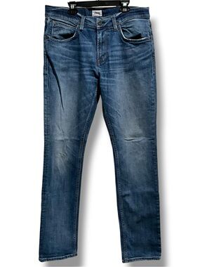 Hudson Blake Slim Fit Straight Leg Blue Jeans Men’s Size 34